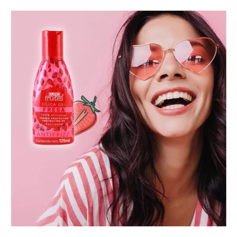 EuroFruites Sílica Eurofruites 125ml Fresa