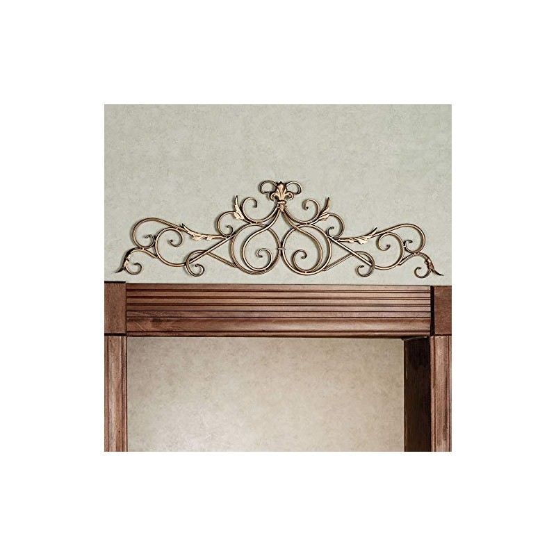 Touch of Class Salvatoria Scroll Topper - Metal - Satin