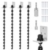 24" Ground Anchors Screw in, 4 Pack