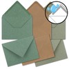 30 x Card Set DIN B6 - Kraft Paper Brown