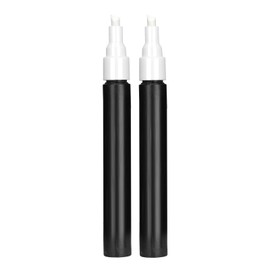 FULIBAO Refillable Touch-up Paint Markers 2Pcs/Pack 5mm Chisel Tips, Opaque, Bold Empty Markers for Acrylic, Paint, Glue, Liquid Ink – Perfect for Car Touch-Up, Furniture Repair, And Graffiti Art DIY