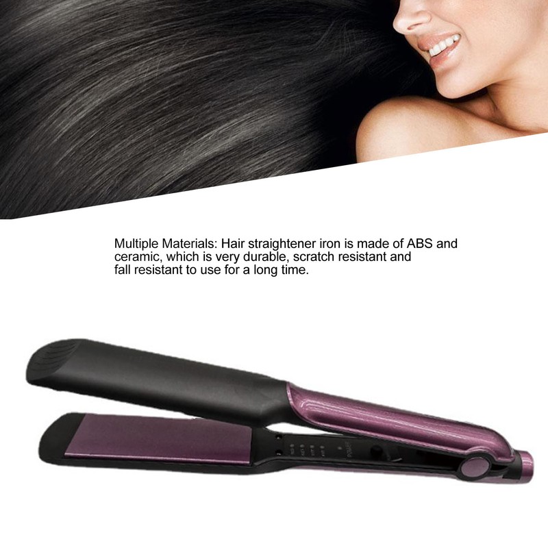 Hair Straightener Iron Electronic Ceramics 3D Professional Hair Straightening Flat