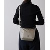 Rasit RUZ1042422A0006 Clouds Nylon Simple Shoulder Bag 10.9 oz (310