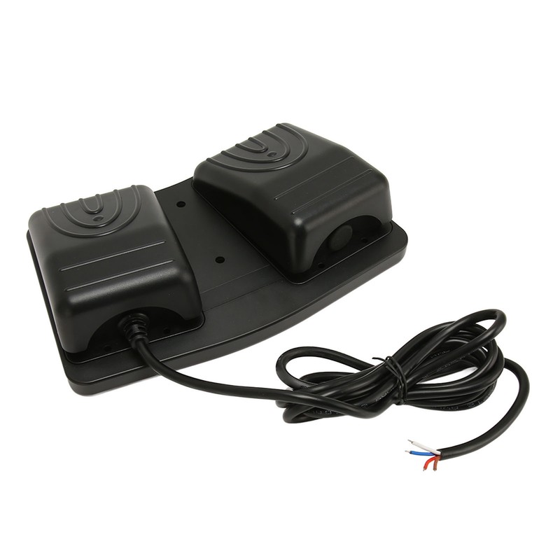 Double Foot Switch High Power Self Locking 2 Wire Foot