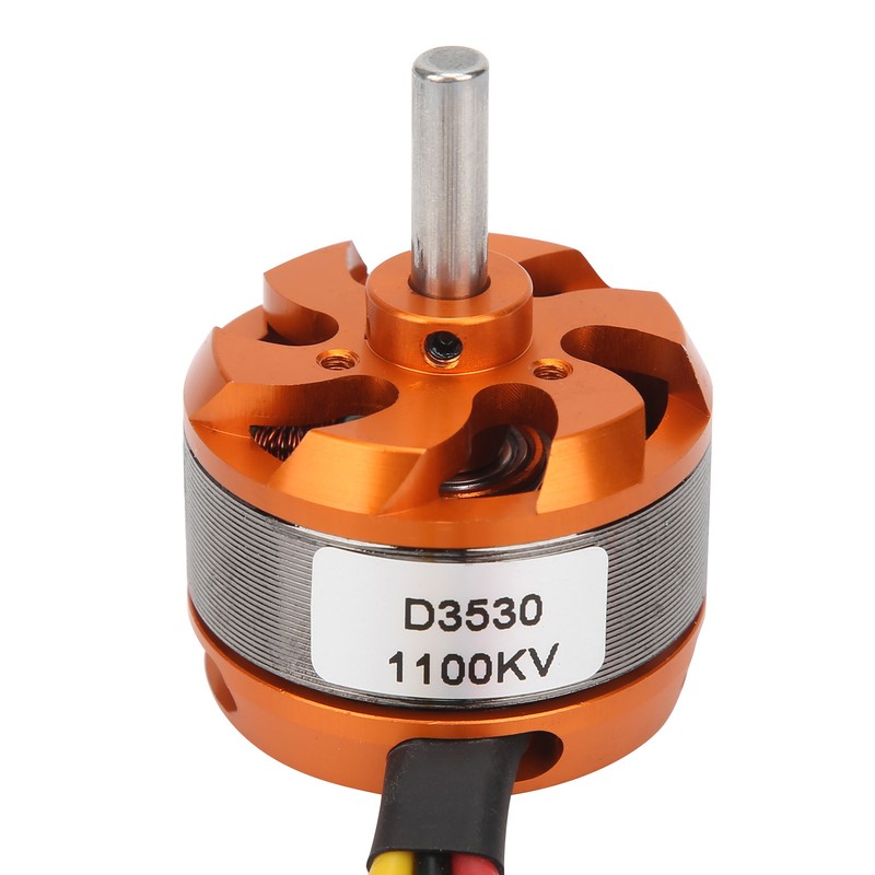D3530 1100KV Brushless Outrunner Motor Replacement with Adapter for Remote