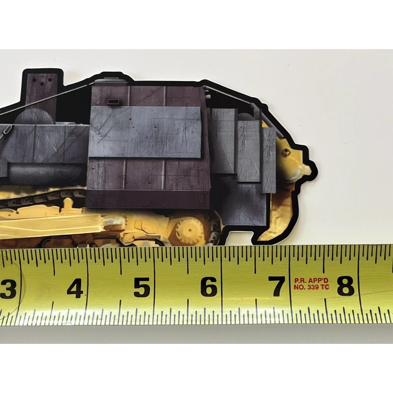 Killdozer Bumper Sticker Marvin Heemeyer Granby CO Tread Komatsu D355A