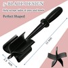 Meat Chopper, Ground Beef Masher with 5-Blade Head, Versatile High-Temp