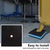 LBG Products Anti Vibration Pads,4" X 4" X 7/8" Heavy