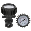 KENANLAN Unidirectional Inflatable Boat Air Pressure Gauge, Rubber Dinghy Barometer,