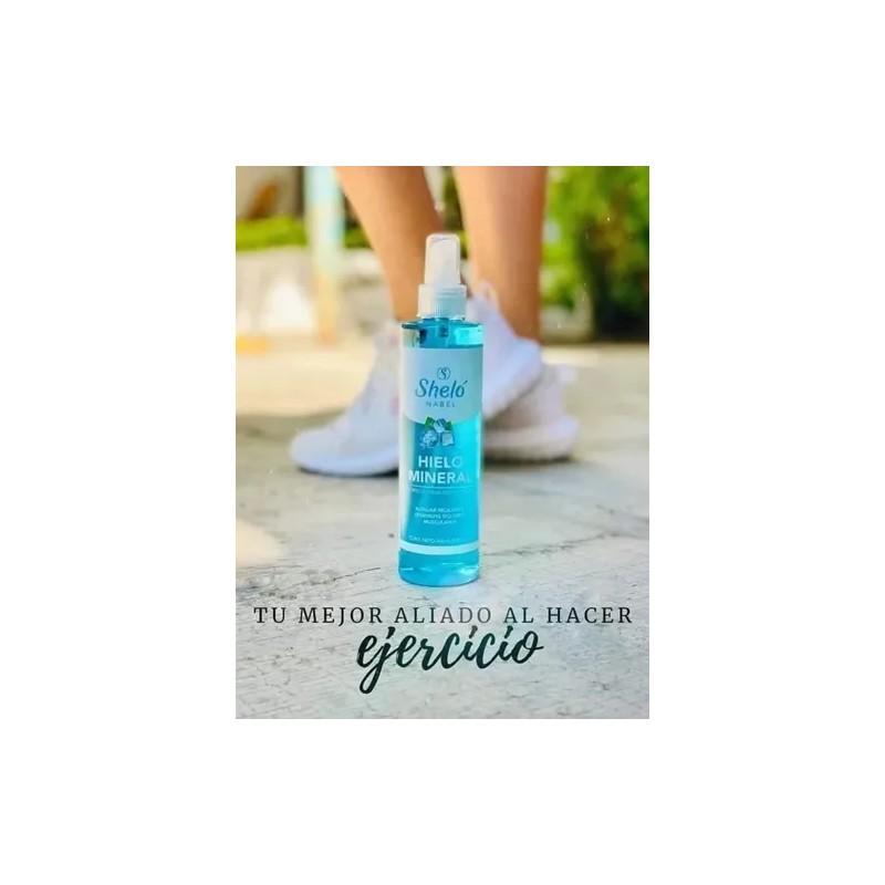Kit Hielo Mineral Y Crema Vrc Shelo Nabel, Original +regalo