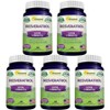 Earth Squared Nutrition Resveratrol Ultra Strength Capsules 180 tablets, 5 pcs / 어스퀘어드 뉴트리션 레스베라트롤 울트라 스트렝스 캡슐 180정, 5개
