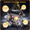 Catalytic Converter Cleaner, 3Pcs Auto Parts Engine Cleaner, Exhaust System