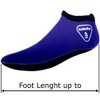 3mm Snorkeling, Scuba Diving Fin Low Cut Neoprene Sock (Blue,