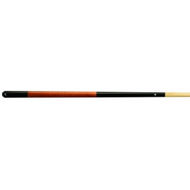 Dufferin Simple Midnight Black and Cherry Stained Canadian Rock Maple Pool Cue, 18.5-Ounce
