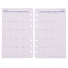 Franklin Planner 86189 Universal Weekly Refill, 12 Month Edition, Begins