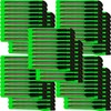 100x Bulk Small Neon Green Utility Knife Box Cutters Snap