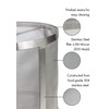 Kegco Coffee Filter Basket, 8 Gallon, Stainless Steel