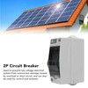 Circuit Breaker 2P MCB C Type Outdoor Waterproof Miniature Circuit