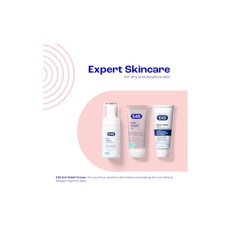 E45 Itch Relief Coolmousse 100ml – Face and Body Foam