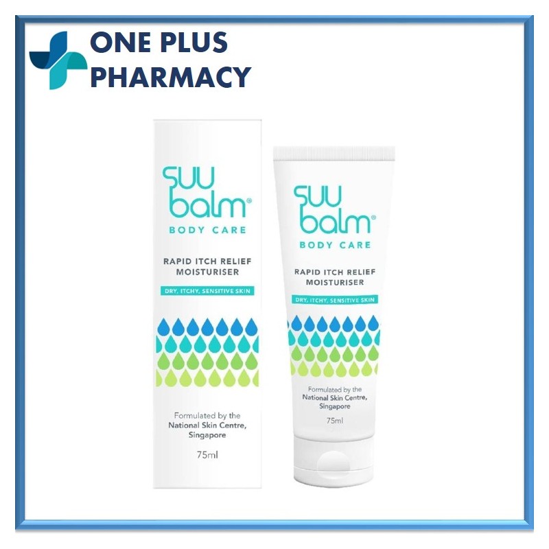 Suu Balm Rapid Itch Relief Moisturiser (75ml / 350ml)