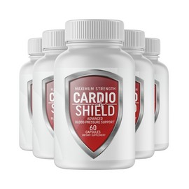 CardioShield 5-Pack Cardio Shield Maximum Strength Advanced Blood Support - 300 Capsules