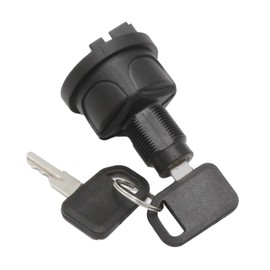 Ignition Switch with 2 Keys Replacement for John Deere 345 355 636M 648R 652M 661R GT235 LX277 LX279 X595 XUV550 Z720E Z930M,Replace AUC18708 AUC15805 AUC13979 UC10104 TCA26088 TCA24615