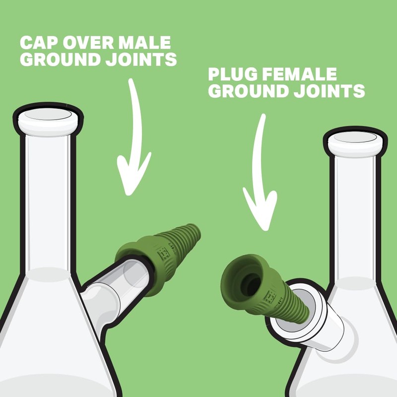 HEMPER Cleaning Plugs + Caps PRO – Silicone Stoppers &