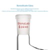 StonyLab Three Way Adapter, 3 Way Distilling Adapter with 24/40
