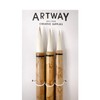 Artway Chinese Bamboo Brush Set - Small, Medium and Large
