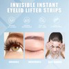 GEMERRY Slip-on Eyelids Stripes Invisible, 1392 Pieces Eyelid Stripes, Invisible
