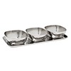 Godinger Silver Art 4-piece 5 Oz. 11" Hammered Stainless Steel