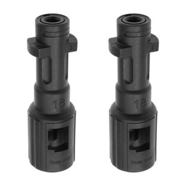 Create idea 2Pcs High Pressure Washer Coupling Adapter Replacement Bayonet Fitting Converter Adapter Pressure Washer Accessories for Car Washing Gardening Home Plastic
