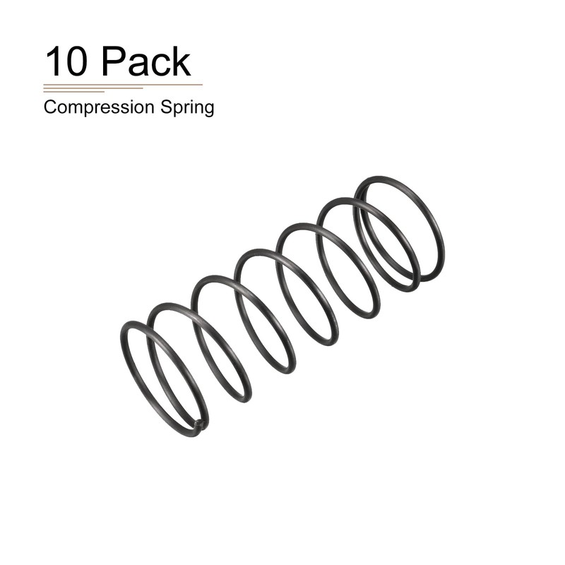 DTGN 1.2x20x50mm(DxODxL) Compression Spring - 10Pack - Good for Machinery