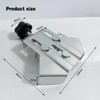 90-Degree Right Angle Clamps, 2-Piece Set, Metal Adjustable Swing Clamps
