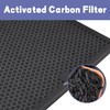 Popurure Air Scrubber Active Carbon Filters Compatible with BlueDri, VEVOR