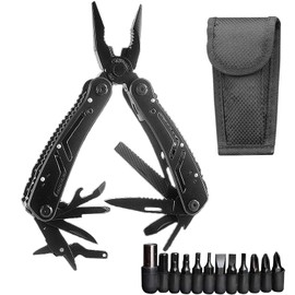 Stainless Steel Multi Tool Pliers,24 in 1 Multitools, Mens Gifts for Dad, Birthday Gifts for Him, Christmas Gifts for Him,Valentines Day,Secret Santa Gifts for Men