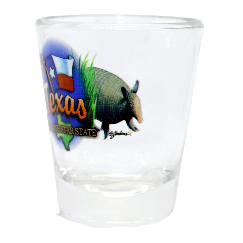 Texas Lone Star State Elements Shot Glass