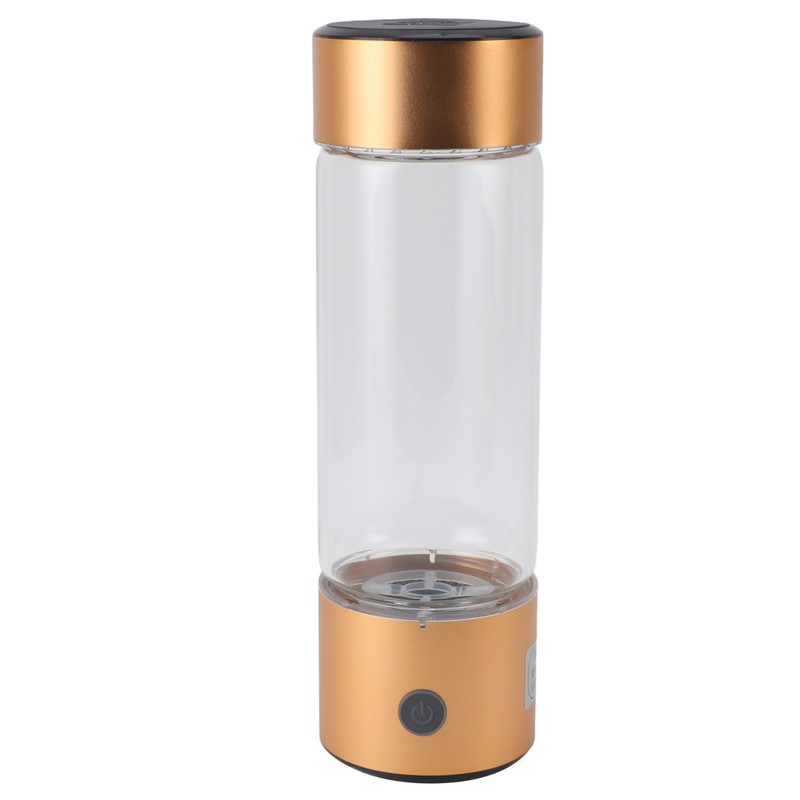 Hydrogen Water Bottle Portable 410ml Hydrogen Rich Water Glass Cup