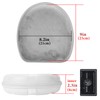Geekria Shield Headphone Case Compatible with Audio-Technica ATH-SR50BT, ATH-MSR7, ATH-ANC700BT,