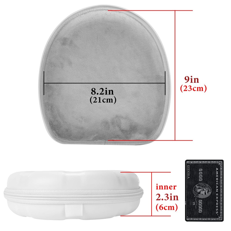 Geekria Shield Headphone Case Compatible with Audio-Technica ATH-SR50BT, ATH-MSR7, ATH-ANC700BT,