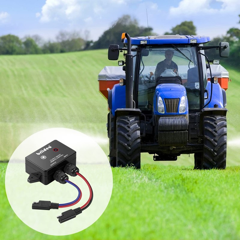 Briidea 12 Volt Wireless Remote Control Switch for Agricultural Sprayers,