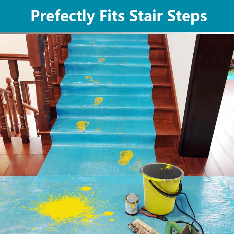 Temporary Floor Protection 39.5’’ x 50’, Floor Protection Film for