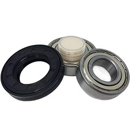 vm-doka Bearing Set Ball Bearing 6205 6206 Shaft Seal 35 x 62 x 11/12.5 Compatible with Washing Machines AEG