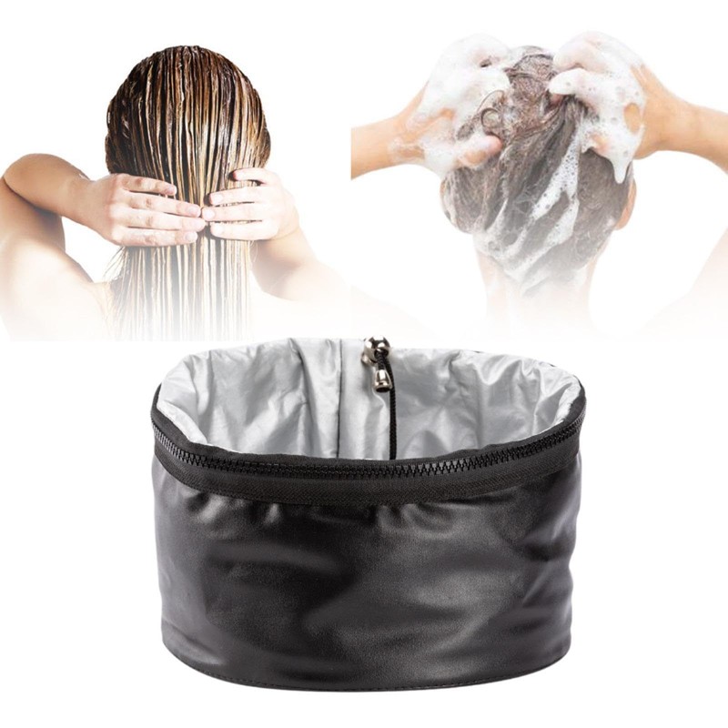 perfeclan Adjustable Thermal Cap for Hair Care with Drawstring for