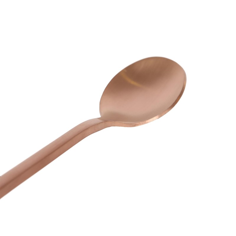 Argon Tableware Stainless Steel Teaspoons - 14.5cm - Copper -