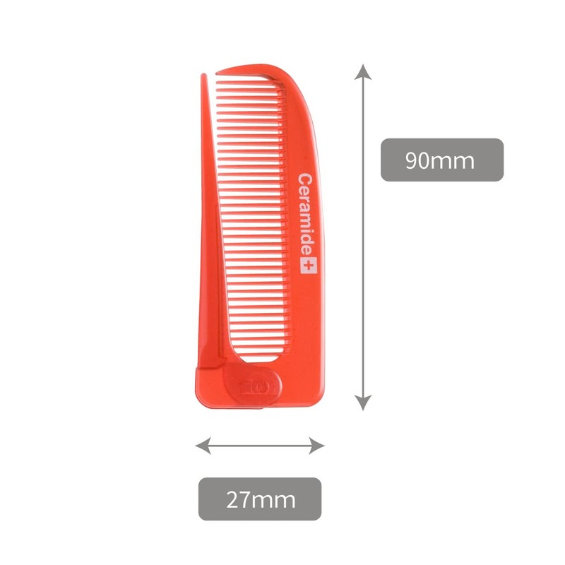Bess Vess CRM-450 Folding Comb, Beauty Ingredients (Ceramide), Made in
