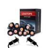 LEADTOPS Eagle Eye LED Lights, 10-pack DIY 12V Ultra thin