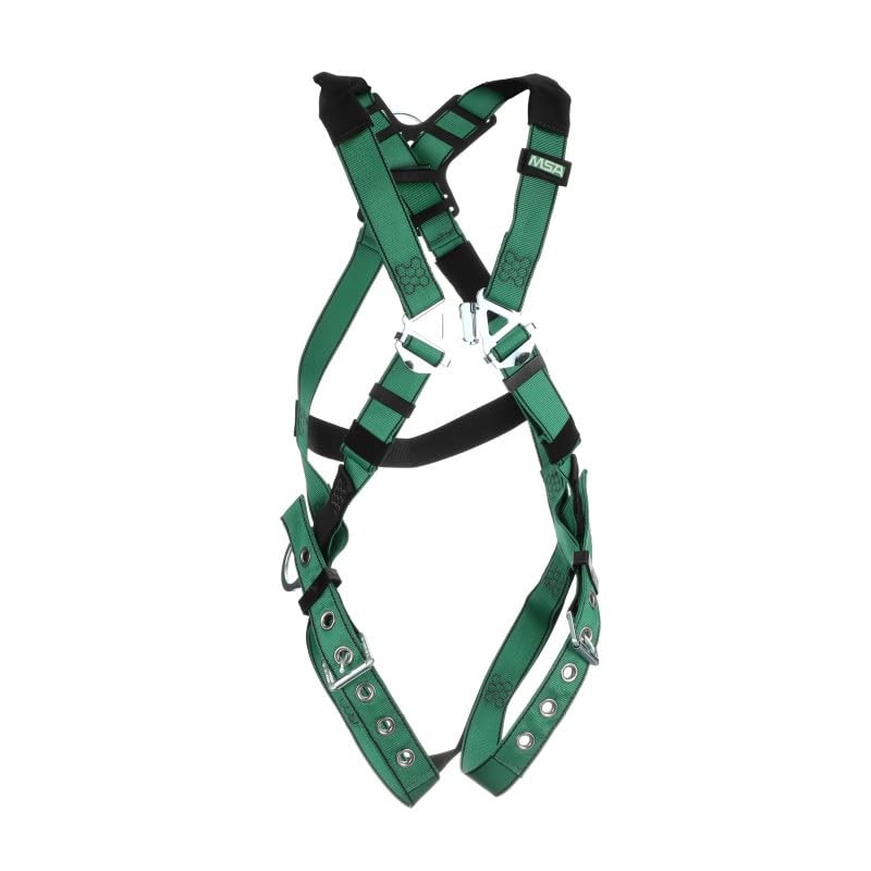 MSA 10197215 V-Form Full Body Safety Harness - Size: Standard