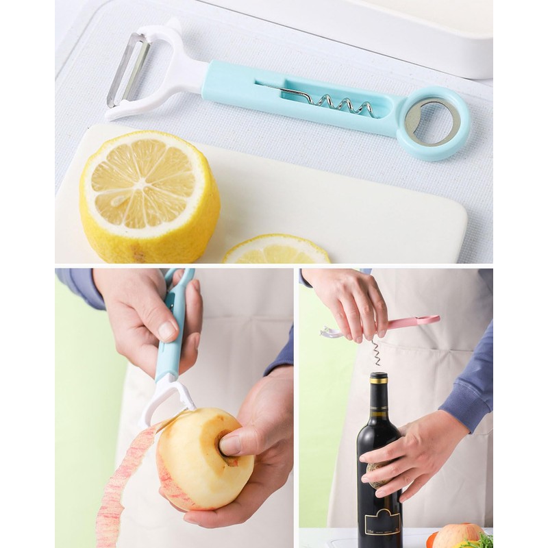 BPTRKOM 1 x Apple Corer Stainless Steel Apple Cutter, Easy