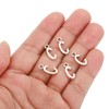 PATIKIL Letter Charm, 50 Pcs Alphabet Charm Initial Pendant Charm